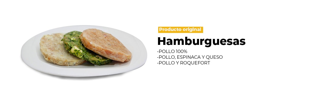 Hamburguesas Pim Pollo